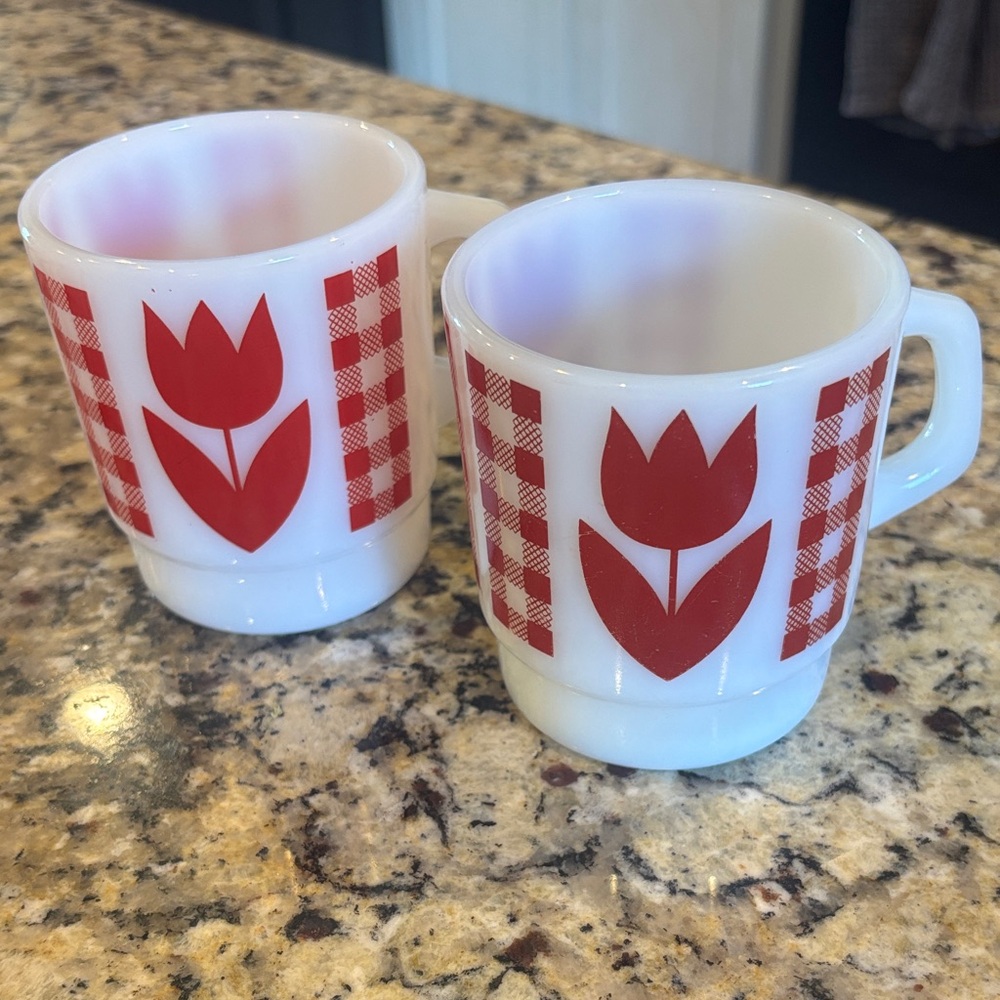 Termoscrisa Red Tulip Cups